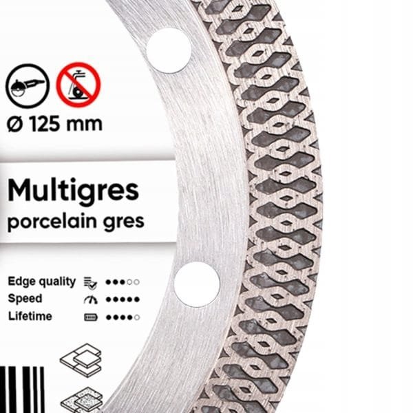 Tarcza diamentowa do gresu 125mm DISTAR MULTIGRES