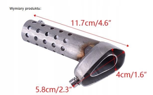 DB Killer do AKRAPOVIC Regulowany wkład wyciszenie wydechu Silencer 40mm