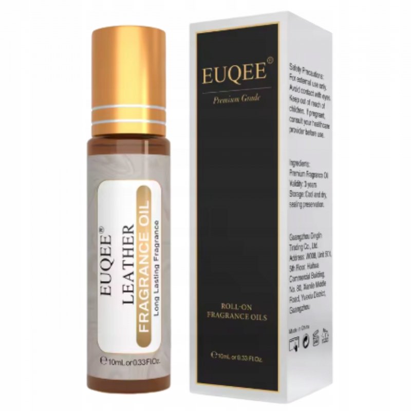 Olejek eteryczny zapachowy roll-on skórzany LEATHER 10ml Długotrwały Zapach