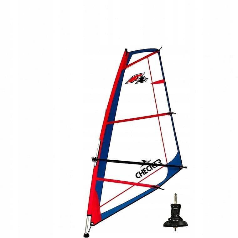 Żagiel Pędnik do Windsurfingu WindSupów 3,5m2 F2 CHECKER RIGG + TORBA