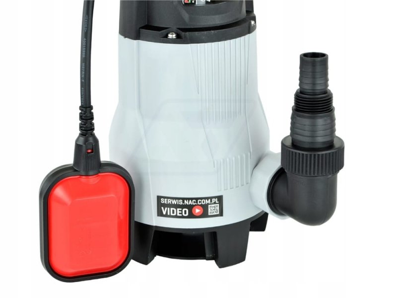 Pompa do wody brudnej zatapialna NAC 750W 14000l/h