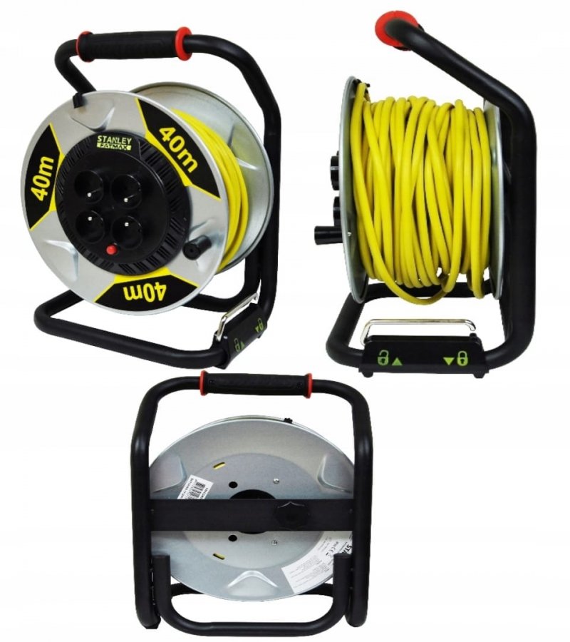 Przedłużacz bębnowy 40m 3x1,5mm IP20 16A STANLEY