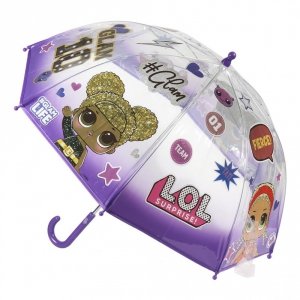 Parasolka przezroczysta laleczka LOL Surprise parasol transparentny