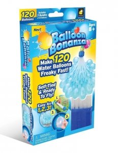 Balony bomby wodne 120szt + adapter