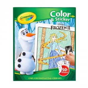 Kolorowanka i wyklejanka Kraina Lodu 2 Disney Frozen