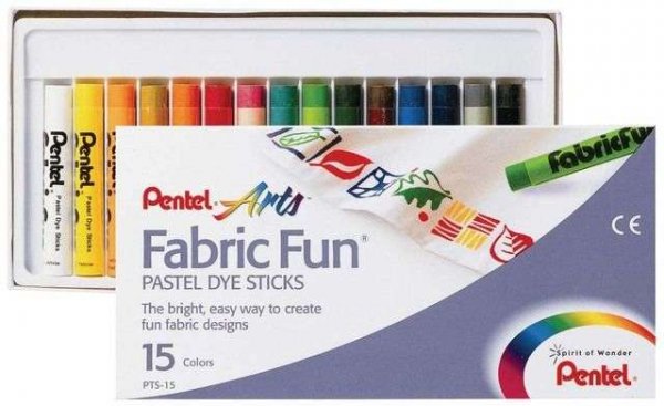 Pentel Fabric Fun pastele do tkanin x15