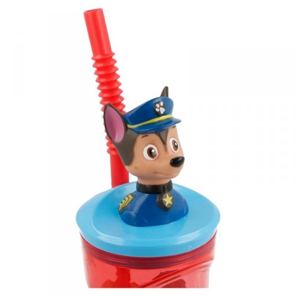 Bidon Kubek ze słomką Psi Patrol PAW 3D 360ml