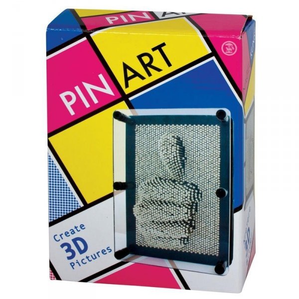 Pin Art 3D 12x 17cm metalowa tablica szpilkowa