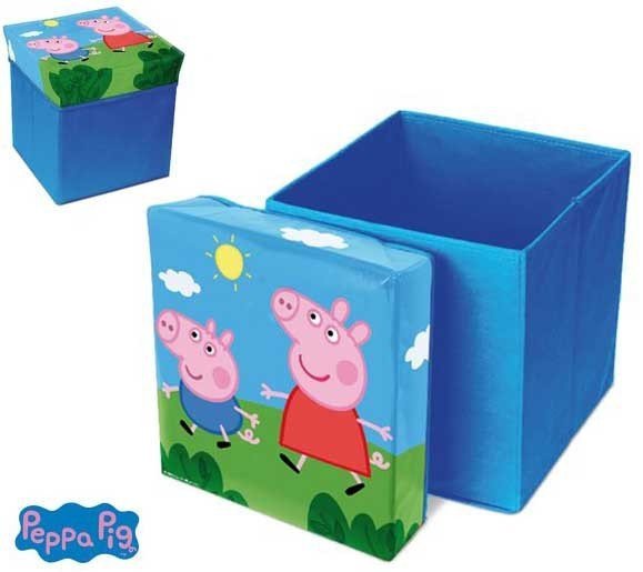Pufa Pudełko pojemnik na zabawki Świnka Peppa Pig