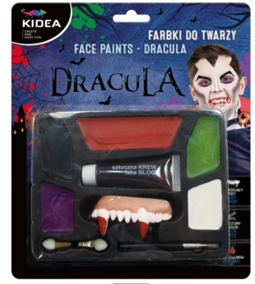 Farbki do malowania twarzy Dracula