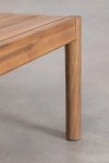 zestaw ogrodowy meble do ogrodu Alvin SKLUM komplet sofa, fotel i stolik z drewna akacjowego