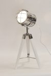 Lampa podłogowa stojąca loft na trójnogu