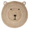Jutowy dywan dla dzieci niedźwiadek 100 cm