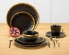 Talerz Lissa Black Gold 20 cm