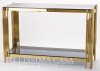 Ekskluzywna wyjątkowa konsola złota glamour art deco