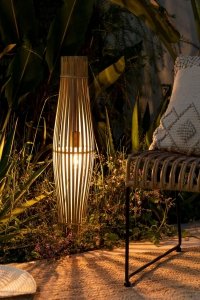 Solarna lampa ogrodowa lampion do ogrodu na taras Abidal