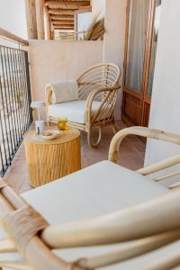 Fotel Ogrodowy i Na Balkon Baylor Z Rattanu Z Poduchą