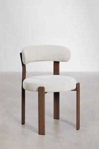 Zestaw 4 Krzeseł Jolie Tapicerowanych z Metalową Konstrukcją