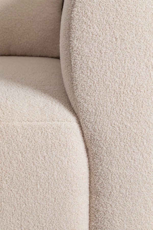 Sofa modułowa 3-osobowa Fogiel w kolorze beżowym do salonu
