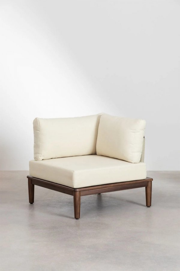 SKLUM duży zestaw mebli do ogrodu Roxy tarasowe meble w zestawie sofa i stolik kawowy