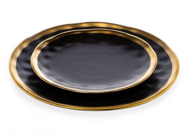 Talerz Lissa Black Gold 20 cm