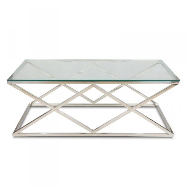 Stolik kawowy Timantti Silver 120 cm
