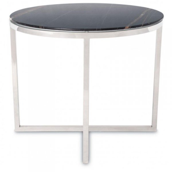 Stolik kawowy Vertigo Silver Black 60 cm