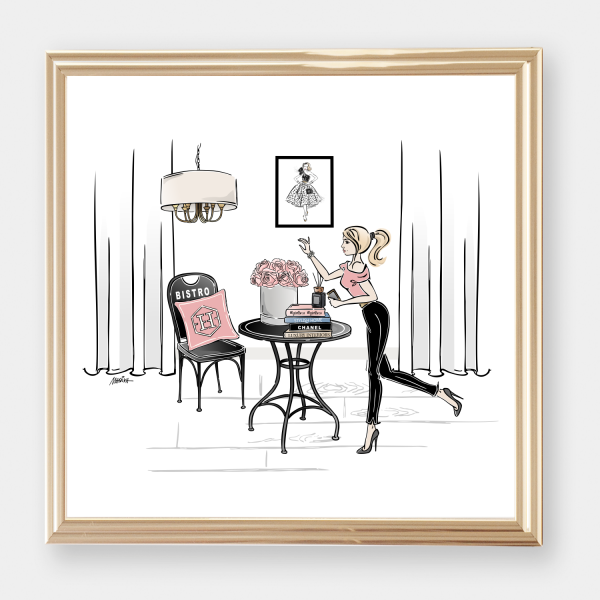 Grafika Pink Interior II - różne rozmiary
