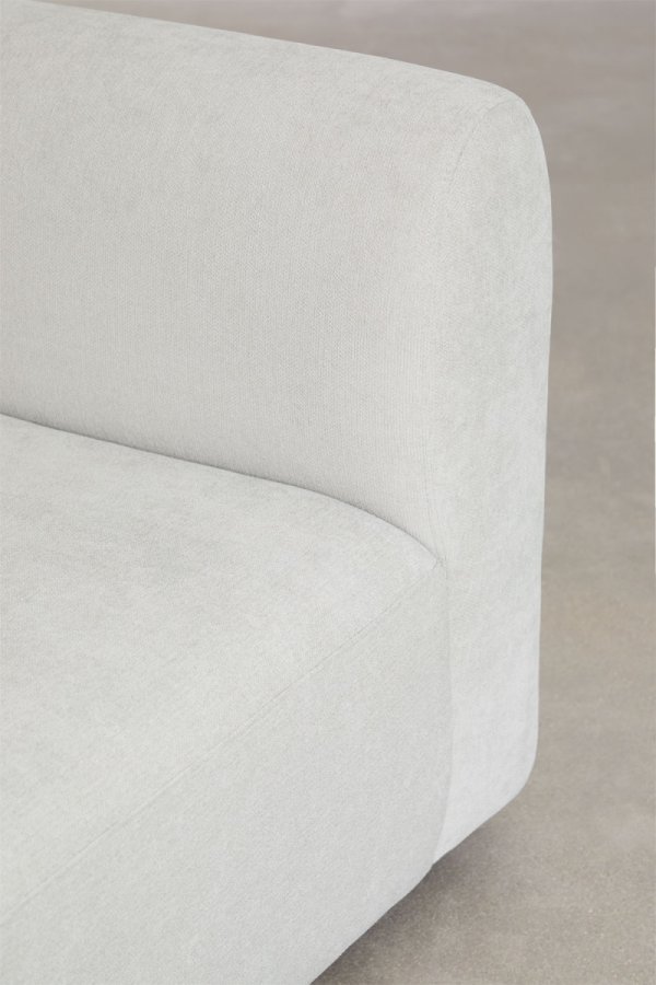 Sofa modułowa 3-osobowa Fogiel w kolorze szarym do salonu