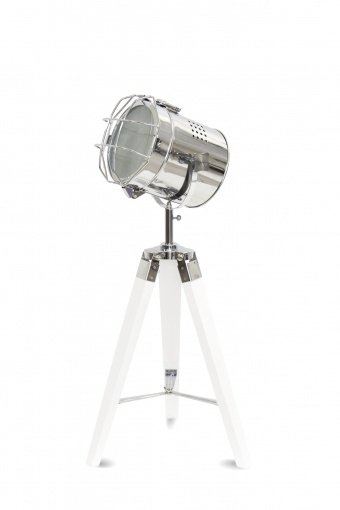 Lampa podłogowa stojąca loft na trójnogu