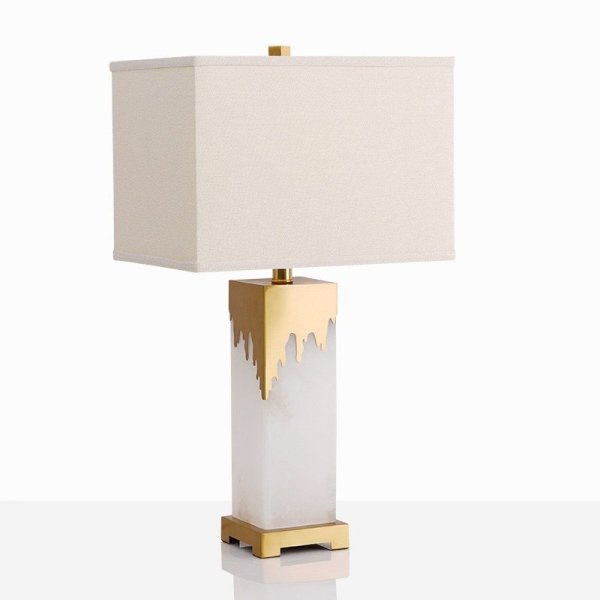 Lampa stołowa Ikuko glamour lampa stojąca na stół do salonu