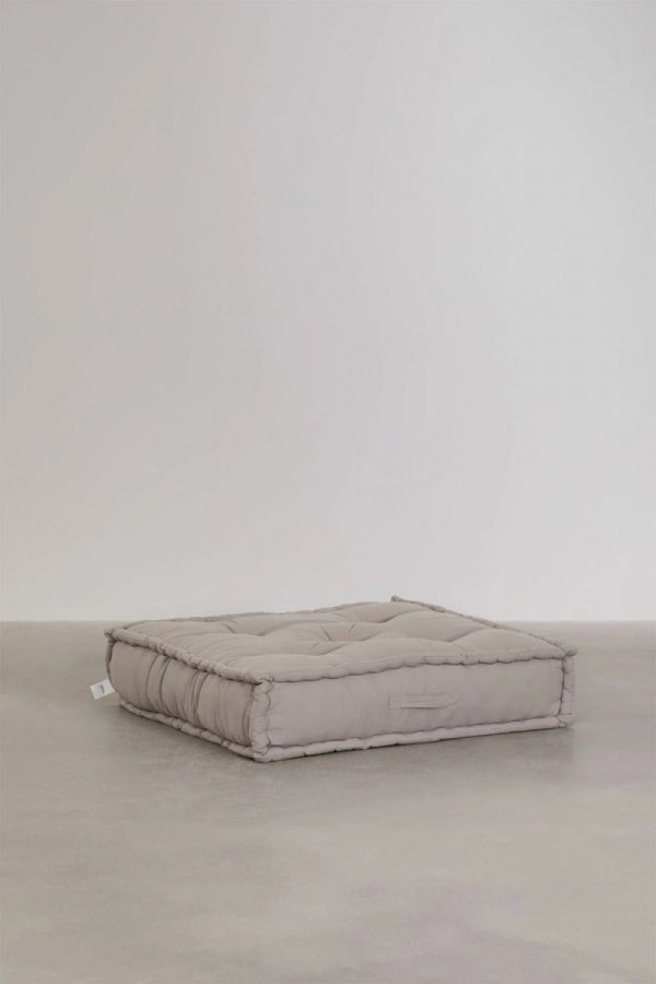 Bawełniana sofa modułowa 3 częściowa do salonu boho Daisy kolory szary kret