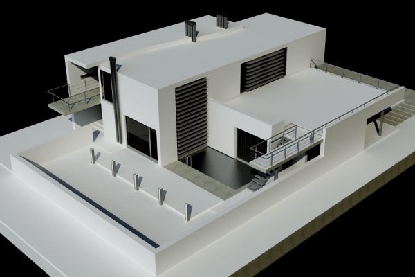 Projekt domu nowoczesnego PS-GH-170-15 pow. 293,21 m2