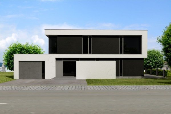 Projekt domu nowoczesnego PS-GS-70-20G pow. 164,09 m2