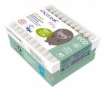 Cleanic Baby Eco Patyczki dla niemowląt i dzieci Organic - biodegradowalne  1op.-60szt