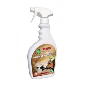 TRI-BIO Probiotyczny spray usuwający nieprzyjemne zapachy zwierząt i odplamiacz 2w1 420 ml