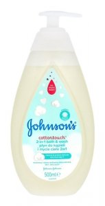 Johnson's Baby Cotton Touch Płyn do kąpieli i mycia ciała 2w1 dla dzieci  500ml