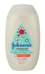 Johnson's Baby Cotton Touch Mleczko do twarzy i ciała dla dzieci  300ml