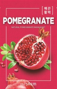 The SAEM Natural Mask Sheet Maska na tkaninie Pomegranate  21ml