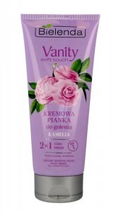 Bielenda Vanity Soft Touch Kremowa Pianka do golenia 2w1 Kamelia 175g