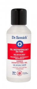 Dr Szmich Żel dezynfekujący do rąk - 70% alkoholu 100ml butelka