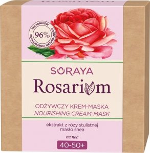 Soraya Rosarium Różany Krem-maska odżywczy 40-50+ na noc 50ml