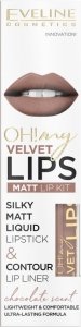 Eveline OH! My Lips Matt Zestaw do makijażu ust (pomadka w płynie +konturówka nr 11)
