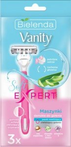 Bielenda Vanity Soft Expert Maszynki do golenia damskie  1op.-3szt