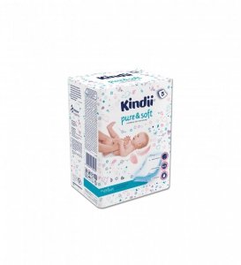 Kindii Pure & Soft Podkłady jednorazowe dla niemowląt 1op.-5szt