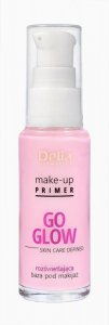Delia Cosmetics Skin Care Defined Baza pod makijaż Go Glow rozświetlająca  30ml