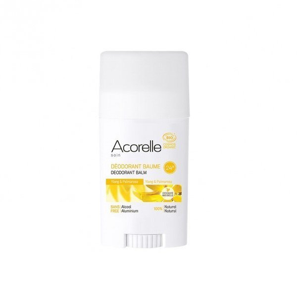 ACORELLE Organiczny dezodorant w sztyfcie Ylang i Palmarosa ECOCERT 40g