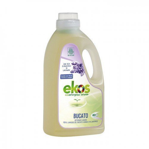 EKOS Delikatny płyn do prania ręcznego oraz w pralce z dodatkiem olejku lawendowego 40 PRAŃ 2L