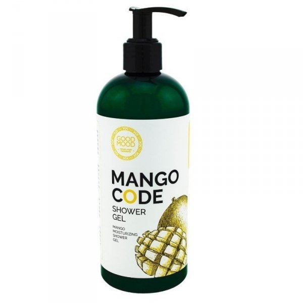 Nawilżający żel pod prysznic z mango do skóry normalnej, 400ml, Good Mood