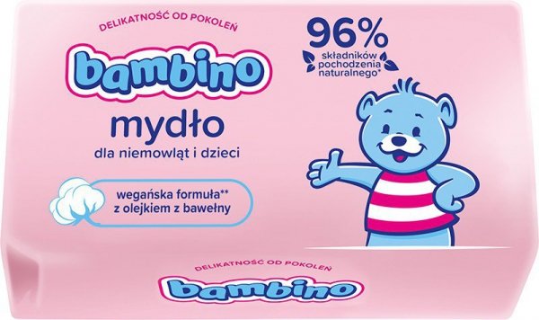 BAMBINO Mydło w Kostce dla Dzieci i Niemowląt  90 g